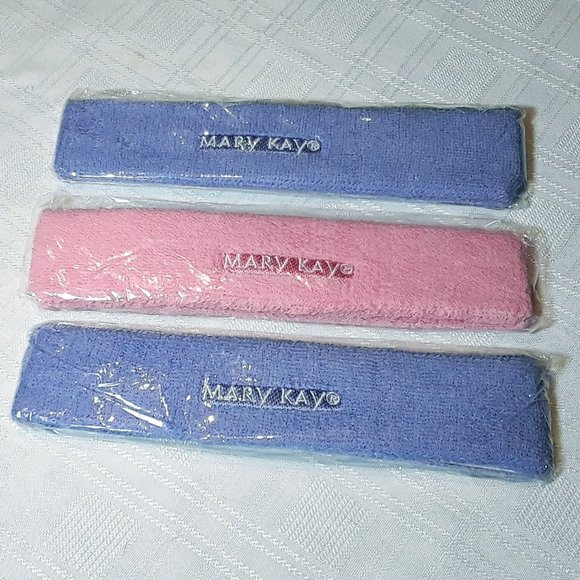Mary Kay Women Mens Kids Headband Workout Cotton Spa Headband Hair Accessories - Picture 2 of 8